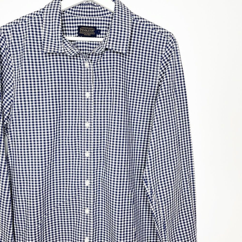 PENDLETON Plaid Button Up Top - image 2